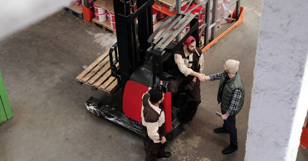 Electric Warehouse Material Handling