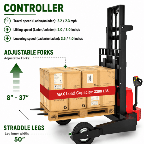 ChatGPT Image 14 mai 2026, 14_40_27 TX-EPS 98 OFR Off-Road Electric Stacker – 3,300 lb Capacity | TEXMOVER