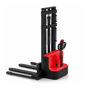 FULL ELECTRIC TX-EPS Electric stacker with red accents