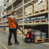 Working Process EPJ33 44K N (1) TEXMOVER EPJ33K N Full Electric Pallet Jack – 3,300 lb Capacity | 24V Lithium